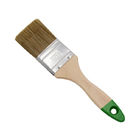 As escovas de pintura de madeira do punho do filamento sintético fáceis de usar limpam e seguram