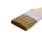As escovas de pintura de madeira do punho do filamento sintético fáceis de usar limpam e seguram
