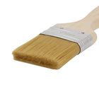 Punhos de madeira de madeira da escova de pintura das escovas de pintura do punho da fibra sintética