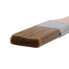 Uso durável sintético angular da escova de pintura com o punho de madeira curto