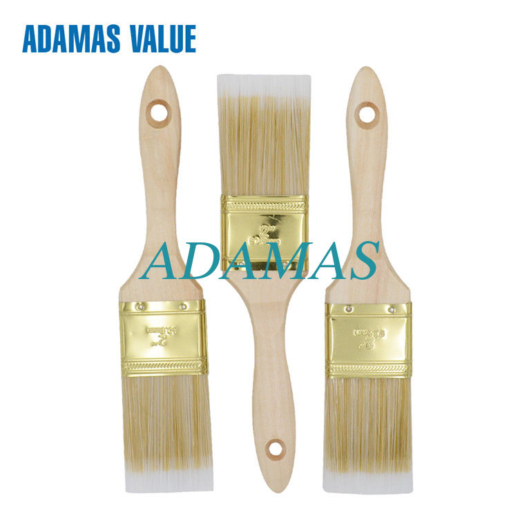 Escovas de pintura de madeira contínuas e duráveis do punho altamente seguras e Hygienism